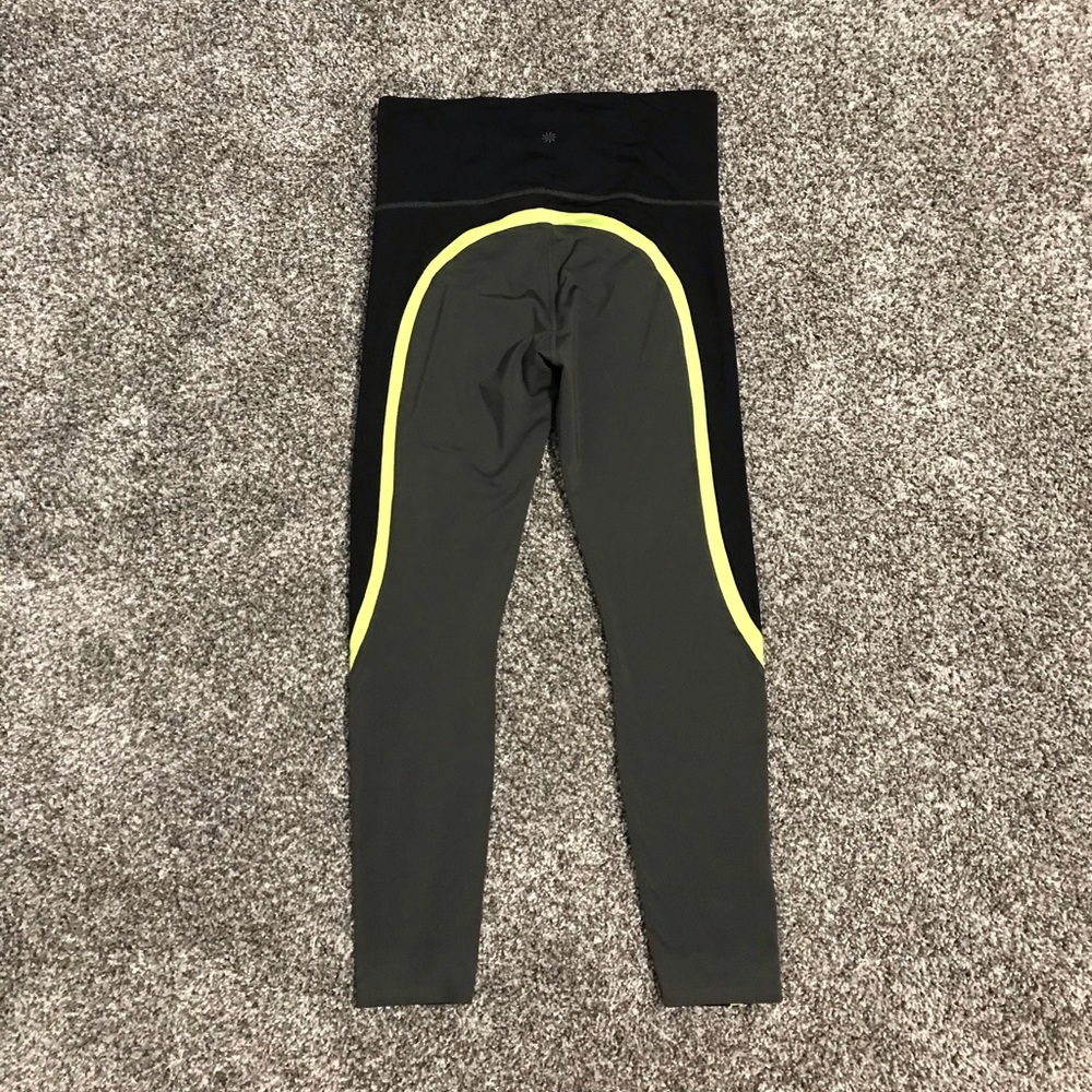 Athleta Spar High Waist 7/8 Color Block Leggings - Picture 6 of 9
